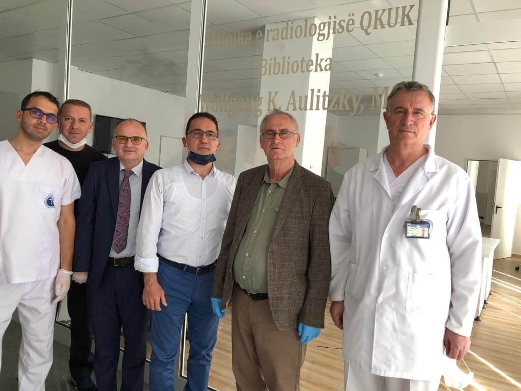 Dr. Wolfgang Aulitzky Honored in Kosovo | Open Medical Institute