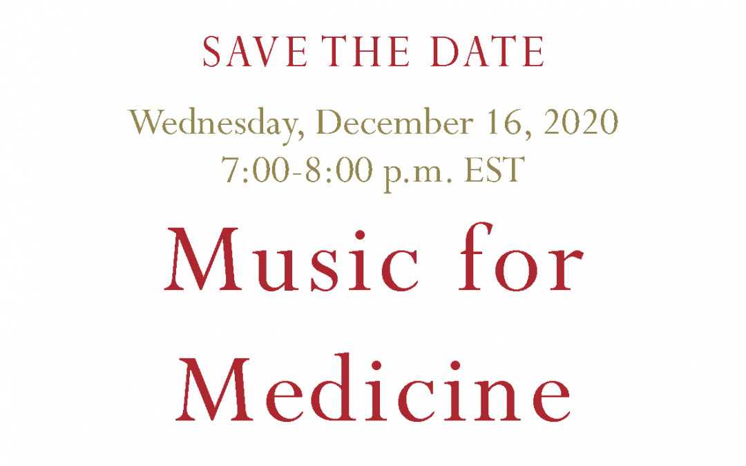 Music for Medicine Benefit 2020